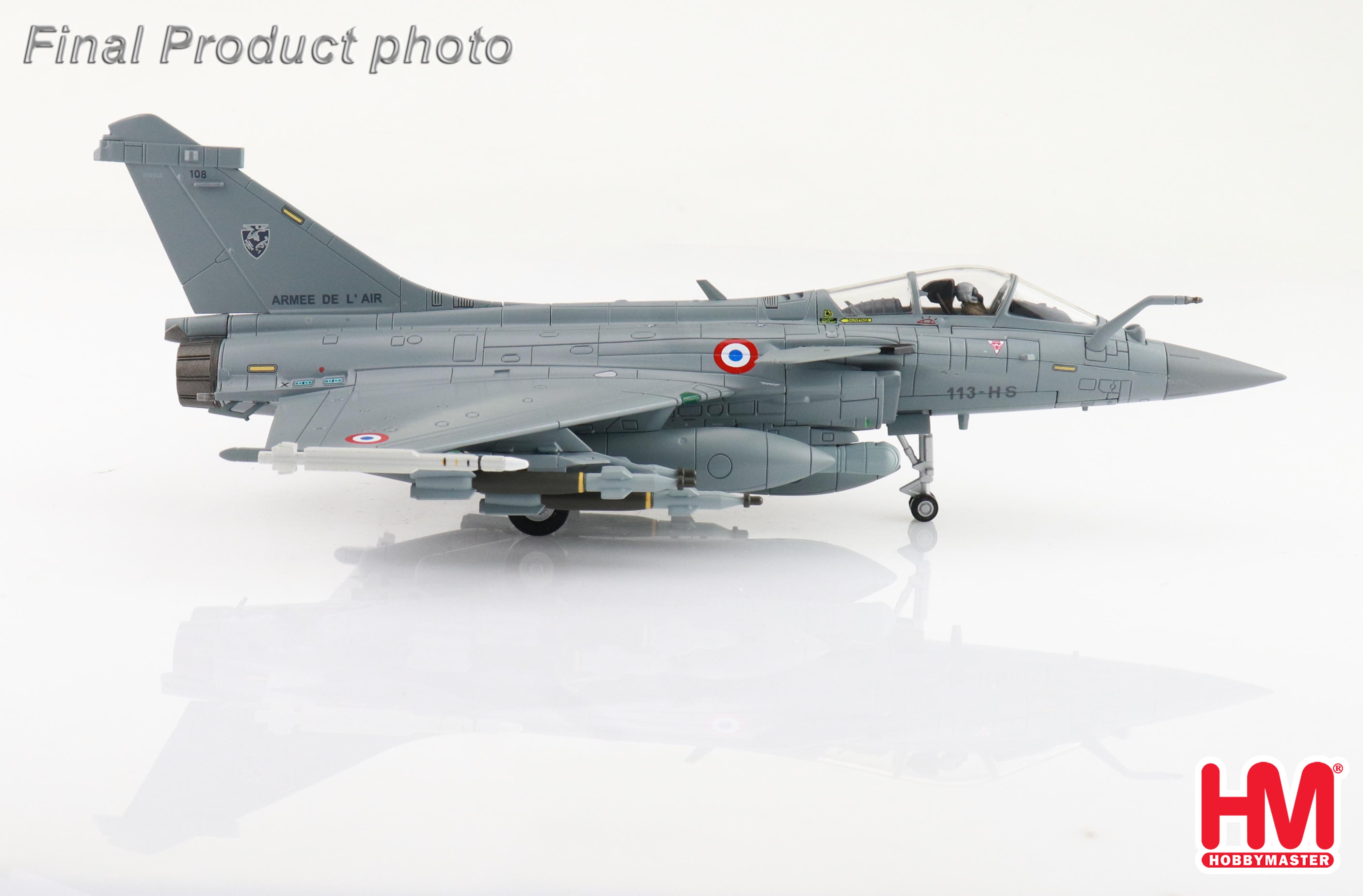 Rafale C Multirole Combat Fighter 113-HS, EC 1/7 Provence